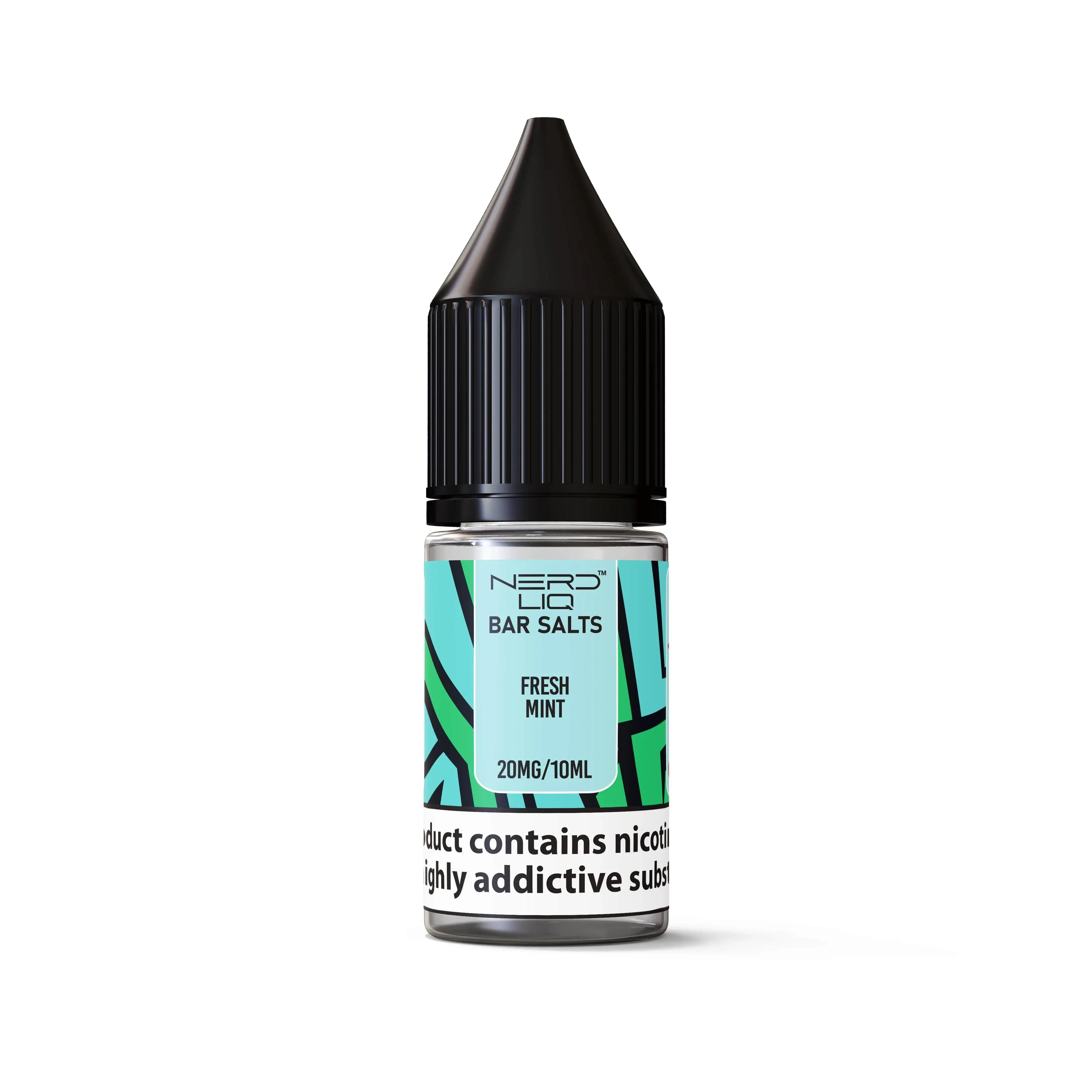 Product Image of Fresh Mint Nic Salt E-liquid by Nerd Liq 10ml